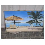 Laurie Regan Chase Tropical Beach Print