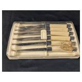 (6) Carvel Hall Steak Knives by Briddell