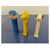 (3) Peanuts Character Pez Dispensers