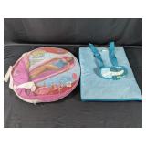(1) SwimWays Spring Float & Portable Beach Mat Set