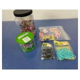 Assorted Beads & Findings Lot