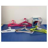 Assorted Plastic Hangers