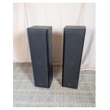 (2) Sony Floor Standing Speakers