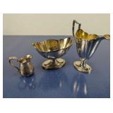 (3) Vintage Sterling Silver Tea & Coffee Service