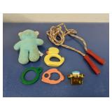 (6) Vintage Baby & Toddler Toys