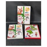 (3) Classic Christmas DVDs - Rudolph, Frosty, a