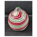 (1) Large Peppermint Candy Ornament