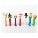 (7) PEZ Holiday Candy Dispensers