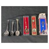 (6) Collector Spoons & Souvenir Items