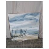 Beach Scene Canvas Wall Art