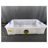 (1) Plastic Storage Bin