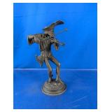 Antique Figural Blacksmith Candle Holder