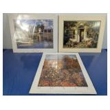 (3)Monet-Inspired Garden Scenes Prints