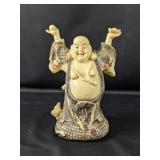 (1) Decorative Laughing Buddha Figurine