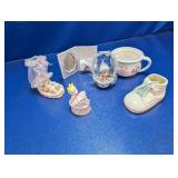 (6) Baby-Themed Collectibles Set