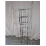 Chrome Wire Shelving Unit