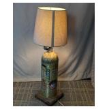 (1) Unique Industrial Lamp with Repurposed Air