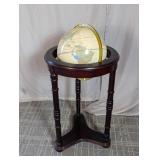 Globe on Wooden Stand