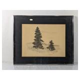 Framed Art of Trees