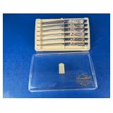 Vintage 6 Piece Carvel Hall Sterling Overlay