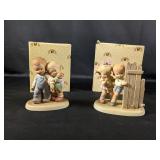 (2) Vintage Memories of Yesterday Figurines