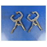 (2) Vise-Grip Locking C-Clamps