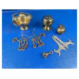 (7) Brass and Metal Decor Items
