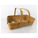 (1) Longaberger 1994 Handwoven Market Basket