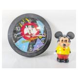 (2) Mickey Mouse Collectibles