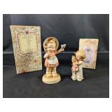(2) Precious Moments Figurine Set (1995)