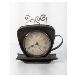 Espresso Coffee Cup Wall Clock