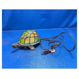 (1) Stained Glass Turtle Lamp