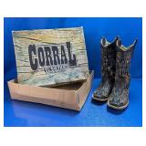 (1) Pair of Corral Vintage Cowboy Boots