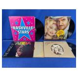 (4) Vintage Vinyl Records - Various Artists