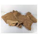 Tan Leather Scraps