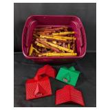Logs Set with Playskool Roofs