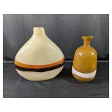 (2) Decorative Ceramic Vases