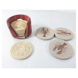 (2) Sets of Decorative Coasters