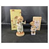 (2) Precious Moments Figurine Set