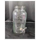 Large Glass Beverage Dispenser