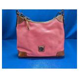 (1) Dooney & Bourke Pink Leather Shoulder Bag