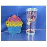 (2) Birthday Party Decor Items