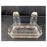 (3) Mason Jar & Pyrex Kitchen Set