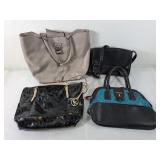 (4) Handbag & Crossbody Bag Set