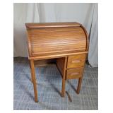 Vintage Roll-Top Desk