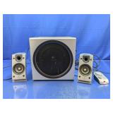 (1) 2.1 Speaker System with Subwoofer (Logitech