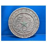 (1) Texas State Seal Wall Plaque