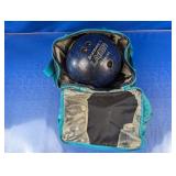 (1) Brunswick Bowling Ball with Ebonite Carrying