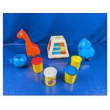 Vintage Play-Doh Playset w/Animal Figures