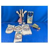 (7) Easter Decor & Linen Set